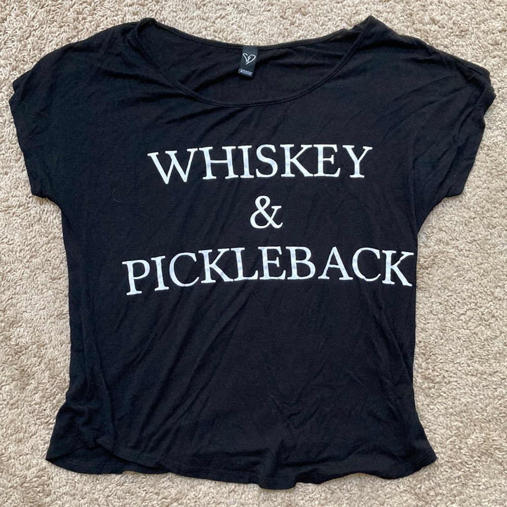 Whiskey Pickleback Top